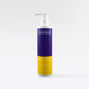Champú Naturnua para cabellos débiles y dañados, fortalecedor sin sulfatos ni sales.