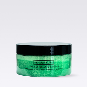 Jabón exfoliante cuero cabelludo Naturnua con sales Epson.
