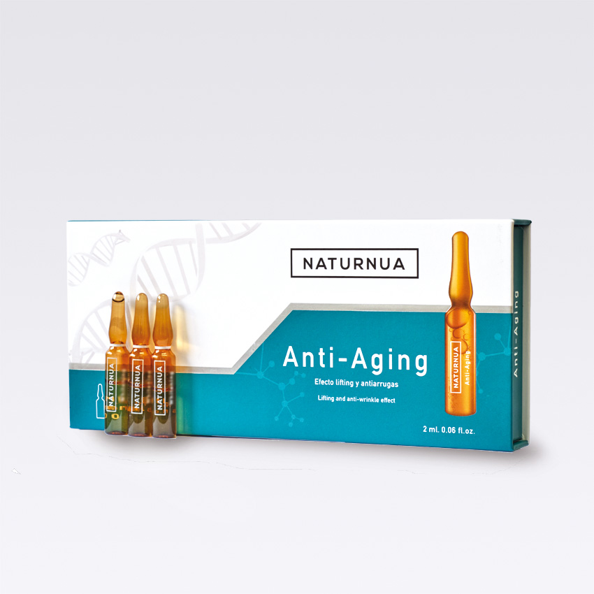 Ampollas Anti-Aging Naturnua – tratamiento intensivo lifting y redensificante para piel madura