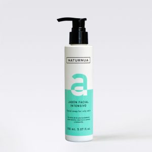 Jabón facial piel grasa Naturnua con aloe vera, manzanilla y eufrasia