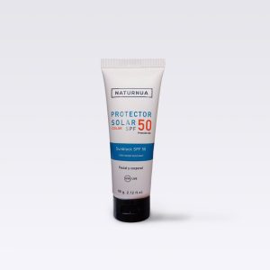 Protector Solar con Color SPF50 Naturnua 60gr