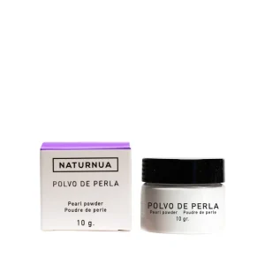 Exfoliante polvo de perla Naturnua 100% puro para rostro y cuerpo